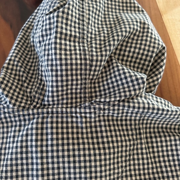 CJ Banks Women’s Button Up Long Sleeve Hooded Shirt - Picture 5 of 8